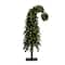 7ft. Pre-Lit Green Santa’s Hat Artificial Christmas Tree, Clear LED Lights